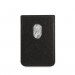 Karl Lagerfeld Saffiano Magnetic Wallet Choupette Head - кожен портфейл (джоб) за прикрепяне към iPhone с MagSafe (черен) 2