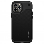 Spigen Hybrid NX Case - хибриден кейс с висока степен на защита за iPhone 12 Pro Max (черен) 1