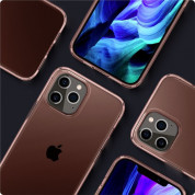 Spigen Crystal Flex Case - тънък качествен силиконов (TPU) калъф за iPhone 12, iPhone 12 Pro (розов)  8