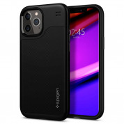 Spigen Hybrid NX Case - хибриден кейс с висока степен на защита за iPhone 12, iPhone 12 Pro (черен)
