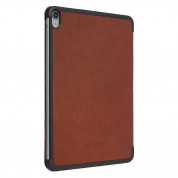 Decoded Leather Slim Cover - кожен (естествена кожа) калъф и поставка за iPad Pro 11 (2018) (кафяв) 5
