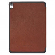 Decoded Leather Slim Cover - кожен (естествена кожа) калъф и поставка за iPad Pro 11 (2018) (кафяв) 3
