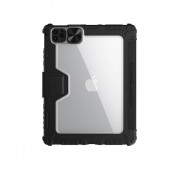 Nillkin Bumper PRO Protective Stand Case - удароустойчив хибриден кейс за iPad Pro 11 M1 (2021), iPad Pro 11 (2020), iPad Air 4 (2020) (сив) 9