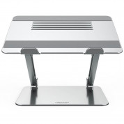 Nillkin ProDesk Adjustable Laptop Stand - сгъваема алуминиева поставка за MacBook и лаптопи от 11 до 17 инча (сребрист)