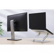 Nillkin ProDesk Adjustable Laptop Stand - сгъваема алуминиева поставка за MacBook и лаптопи от 11 до 17 инча (сребрист) 6