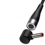 Baseus Magnetic Zinc Cable (CATXC-T01) - USB-C кабел с магнитен адаптер за Lenovo лаптопи (4.0x1.7мм) (200 см) (черен) 2