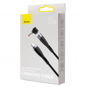 Baseus Magnetic Zinc Cable (CATXC-T01) - USB-C кабел с магнитен адаптер за Lenovo лаптопи (4.0x1.7мм) (200 см) (черен) 7