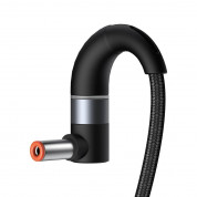 Baseus Magnetic Zinc Cable (CATXC-X01) - USB-C кабел с магнитен адаптер за Lenovo лаптопи (5.5x2.5мм) (200 см) (черен) 1