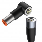 Baseus Magnetic Zinc Cable (CATXC-Y01) - USB-C кабел с магнитен адаптер за Lenovo лаптопи (7.9x5.5мм) (200 см) (черен) 2