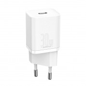 Baseus Super Si USB-C PD Wall Charger 30W (CCSUP-J02) (white)