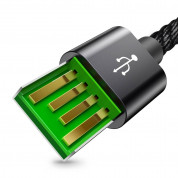 Baseus Durable Nylon USB-A to USB-C Cable PD 2.0 100W (CATKC-A01) (100 cm) (black) 3