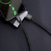 Baseus Durable Nylon USB-A to USB-C Cable PD 2.0 100W (CATKC-A01) - здрав кабел с въжена оплетка и бързо зареждане за устройства с USB-C порт (100 см) (черен) 14