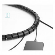 Ugreen Spiral Tube Cable Organizer - органайзер за кабели (5 метра) (черен) 4