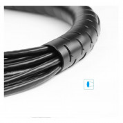 Ugreen Spiral Tube Cable Organizer - органайзер за кабели (5 метра) (черен) 5
