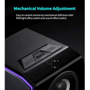 Edifier G5000 Gaming Speakers - уникална 2.0 безжична гейминг аудио система с подцветка (черен) 6