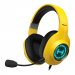 Edifier G2 II Over Ear Stereo Gaming Headset - USB геймърски слушалки с микрофон и управление на звука (жълт) 2