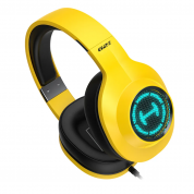Edifier G2 II Over Ear Stereo Gaming Headset - USB геймърски слушалки с микрофон и управление на звука (жълт) 3