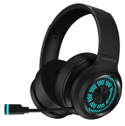 Edifier G7 Over Ear Stereo Gaming Headset 7.1 Virtual Surround - геймърски слушалки с микрофон и управление на звука (черен)