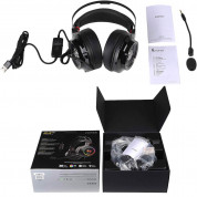 Edifier G4 TE Over Ear Stereo Gaming Headset - геймърски слушалки с микрофон и управление на звука (черен) 5