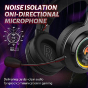 Edifier G4 TE Over Ear Stereo Gaming Headset - геймърски слушалки с микрофон и управление на звука (черен) 2