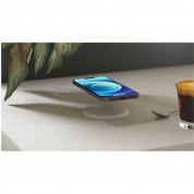 Zens Core Series DIY Built-in Single Wireless Charging Pad 10W - поставка (пад) за безжично зареждане с технология за бързо зареждане (10W) за Qi съвместими устройства (бял) 3