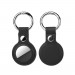 4smarts Leatherette AirTag Case - стилен ключодържател от изкуствена кожа за Apple AirTag (черен) 3