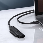 Ugreen HDD SSD SATA 2.5 USB-A Adapter Cable - външен адаптер (кабел) за 2.5 инча дискове (черен) 9