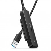Ugreen HDD SSD SATA 2.5 USB-A Adapter Cable - външен адаптер (кабел) за 2.5 инча дискове (черен)
