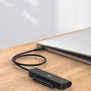 Ugreen HDD SSD SATA 2.5 USB-C Adapter Cable - външен адаптер (кабел) за 2.5 инча дискове (черен) 3