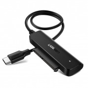 Ugreen HDD SSD SATA 2.5 USB-C Adapter Cable - външен адаптер (кабел) за 2.5 инча дискове (черен)
