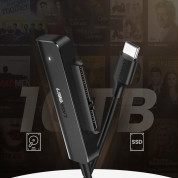 Ugreen HDD SSD SATA 2.5 USB-C Adapter Cable (black) 1