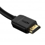 Baseus High Definition Series HDMI To HDMI Cable (CAKGQ-E01) - 4K HDMI към 4K HDMI кабел (8 м) (черен) 4