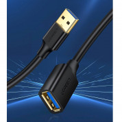 Ugreen USB 3.0 Extension Cable - удължителен USB кабел (300 см) (черен) 1