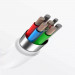 Anker PowerLine Select USB-C to Ligthning Cable - сертифициран (MFi) USB-C към Lightning кабел за Apple устройства с Lightning порт (90 см) (бял) 3