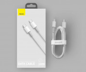 Baseus High Density Braided USB-C to USB-C Cable PD 2.0 100W (CATGD-A02) (200 cm) (white) 11