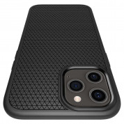 Spigen Liquid Air Case - силиконов (TPU) калъф с висока степен на защита за iPhone 12 Pro Max (черен) 7