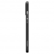 Spigen Liquid Air Case - силиконов (TPU) калъф с висока степен на защита за iPhone 12 Pro Max (черен) 4