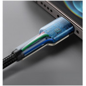 Baseus Cafule Metal Series USB-C to Lightning Cable PD 20W (CATLJK-B06) (200 cm) (green) 9