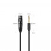 Ugreen XLR to 6.35 mm Microphone Cable - качествен аудио кабел XLR към 6.35 мм жак за свързване на микрофон (200 см) (черен) 2