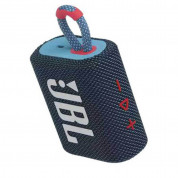 JBL Go 3 Portable Waterproof Speaker - безжичен водоустойчив спийкър за мобилни устройства (син) 1