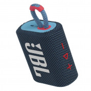 JBL Go 3 Portable Waterproof Speaker - безжичен водоустойчив спийкър за мобилни устройства (син) 4