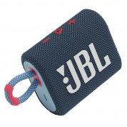 JBL Go 3 Portable Waterproof Speaker - безжичен водоустойчив спийкър за мобилни устройства (син) 3
