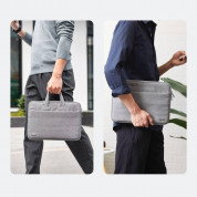 Ugreen Laptop Bag 15 - елегантна чанта за MacBook Pro 15 и лаптопи до 16 инча (сив) 4
