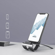 Ugreen Multi-Angle Ajustable Phone Stand - алуминиева поставка за мобилни телефони и таблети до 6.5 инча (тъмносив) 3