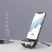 Ugreen Multi-Angle Ajustable Phone Stand - алуминиева поставка за мобилни телефони и таблети до 6.5 инча (тъмносив) 4