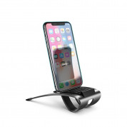 Ugreen Multi-Angle Ajustable Phone Stand - алуминиева поставка за мобилни телефони и таблети до 6.5 инча (тъмносив) 1
