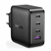 Ugreen GaN Fast Wall Charger PPS 65W - захранване за ел. мрежа за лаптопи, смартфони и таблети с USB и 3xUSB-C изходи с технология за бързо зареждане (черен) 1