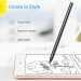 ESR Digital Stylus Pen (microUSB port) - универсална професионална писалка за iPad и мобилни устройства (черен) 12