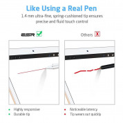 ESR Digital Stylus Pen (microUSB port) - универсална професионална писалка за iPad и мобилни устройства (бял) 6