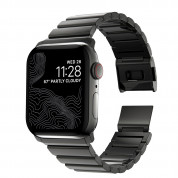 Nomad Strap Stainless Steel Band V2 for Apple Watch 42mm, 44mm, 45mm (graphite black) 2